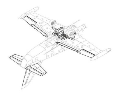 CMK 4083 L-39C - exterior set for MPM 1/48