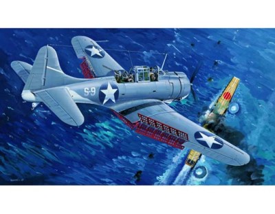 Trumpeter 02244 Самолет SBD-3 &quot;Даунтлес&quot; 1/32