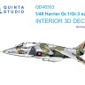 Quinta studio QD48303 Harrier Gr.1/Gr.3 Early (Kinetic) 1/48