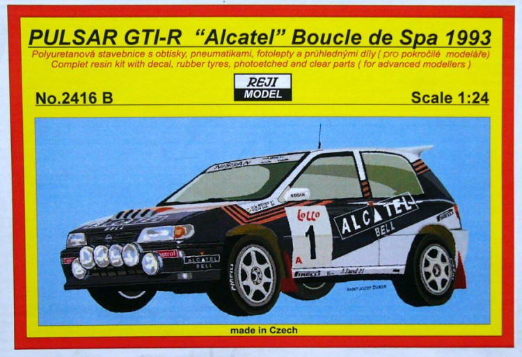 Reji Model 2416B Nissan Pulsar GTI-R 'Alcatel' (B.de Spa 1993) 1/24