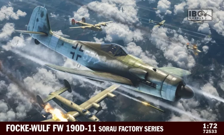IBG Models 72533 Fw 190D-11 Sorau Factory Series 1/72