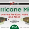 Dk Decals 72120 Hurricane Mk.II Far East, Africa (10x camo) 1/72
