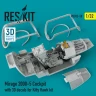 Reskit RSU32-058 Mirage-2000-5 cockpit w/ 3D decals (KITTYH) 1/32
