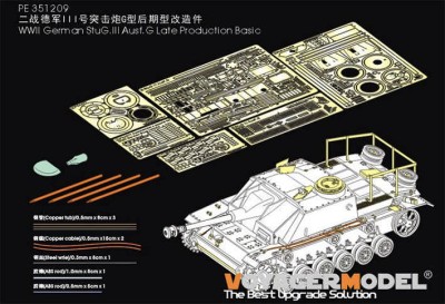 Voyager Model PE351209 WWII German StuG.III Ausf.G Late Production Basic (RMF 5086 5088) 1/35
