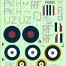 Model Maker Decals D72074A Supermarine Spitfire Mk.I/Mk.II in Polish service 1/72