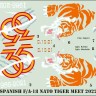 Model Maker Decals D72199 Spanish F/A-18 NATO Tiger Meet 2022 1/72