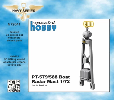 CMK N72041 PT-579/588 Boat Radar Mast 1/72