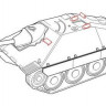 CMK B48055 Jagdpanzer 38 Hetzer Periscopes for TAM. 1/48