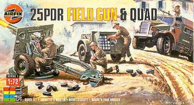 Airfix 01305 25 Фунтовая Гаубица с Расчетом 1/72