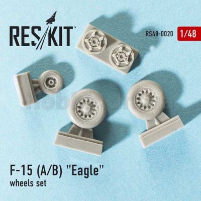 ResKit RS48-0020 F-15 (A/B) &quot;Eagle&quot; wheels set 1/48
