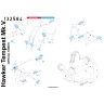 HGW 132584 Seatbelts Hawker Tempest Mk.V (laser) 1/32