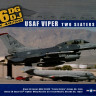 Kinetic K48005 F-16DG/DJ Block 50 Fighting Falcon (USAF "Viper") 1/48