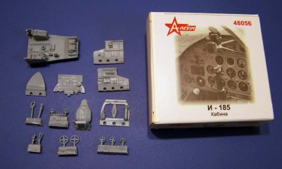 A-resin 48056 Кабина (для модели АРК) 1/48