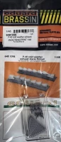Eduard 6481098 BRASSIN P-40 cold weather exh.stacks fishtail 1/48