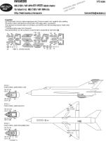 New Ware NWA-M1300 Mask MiG-21 bis/MF/MFN ADVANCED (EDUARD) 1/72