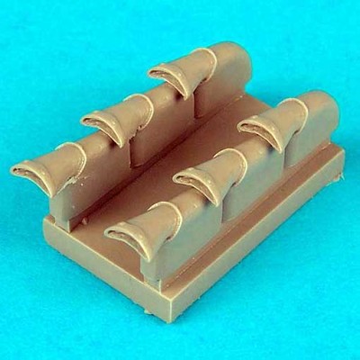 QuickBoost QB32019 Spitfire Mk. V exhaust 1/32