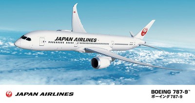 Hasegawa 10722 Пассажирский самолет JAL BOEING 787-9 1/200