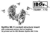 IBG U7291 Spitfire Mk.V Cockpit with underseat armour 1/72