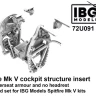 IBG U7291 Spitfire Mk.V Cockpit with underseat armour 1/72