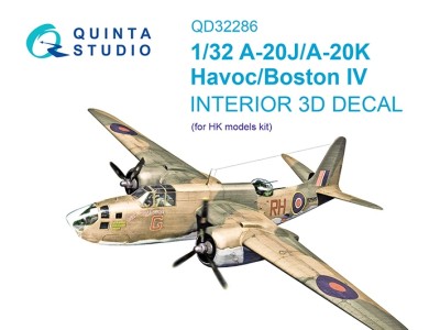 Quinta studio QD32286 A-20J/A-20K Havoc / Boston IV (HK models) 1/32