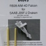 Maestro Models MMCK-4843 1/48 RB28 AIM-4D Falcon incl fin alignment tool