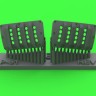 Master 32141 P-51 Mustang car.air filter cover RAF louvr.B 1/32
