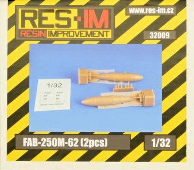 Res-Im RESIM32009 1/32 FAB-250M-62 (2 pcs., incl.decals)