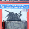 Plusmodel AL7059 C-46 Commando engine cowling 1/72