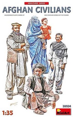 Miniart 38034 1/35 Afghan Civilians (5 fig.)
