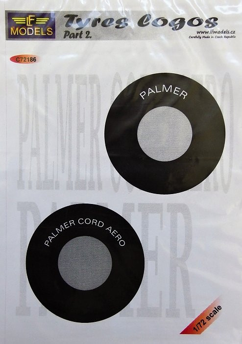 LF Model C72186 Decals Tyres logos - Part II. 1/72