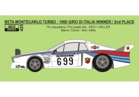 Reji Model JM425 Lancia Beta Montecarlo T. Giro d'Italia 1980 1/24