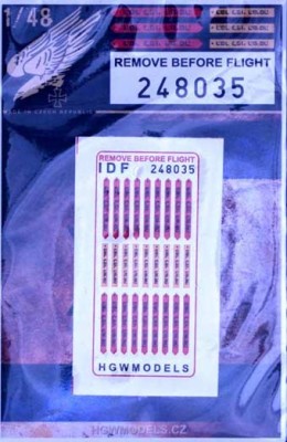 HGW 248035 Remove Before Flight IDF (double-sided) 1/48