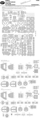 New Ware NWA-M0705 1/48 Mask He-111 Z-1 EXPERT (ICM 48260)