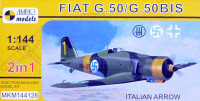 Mark 1 Models MKM-144.128 Fiat G.50/50bis 'Italian Arrow' (2-in-1) 1/144