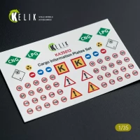 Reskit KA35013 Decals Cargo Information plates set No.2 1/35