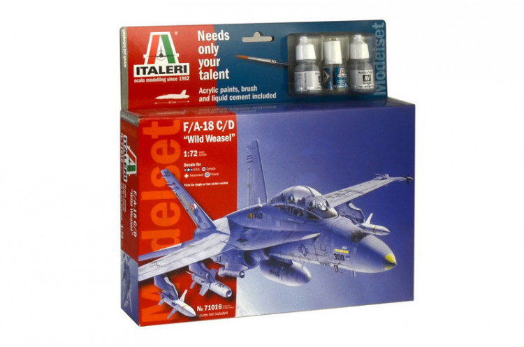 Italeri 71016 F/A-18 C/D ''WILD WEASEL'' 1/72