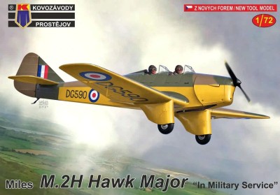 Kovozavody Prostejov 72284 Miles M.2H Hawk Major 'In Military Service' 1/72