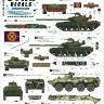 Star Decals 35-C1408 War in Ukraine # 16. The Wagner Group Coup in 2023. T-80BV and BTR-82A 1/35