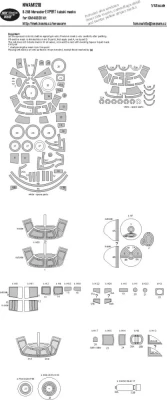 New Ware NWA-M1218 Mask B-26B Marauder EXPERT (ICM 48320) 1/48