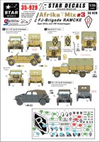 Star Decals STAR35929 German Afrika Mix #3. FJ-Brigade 'Ramcke' 1/35
