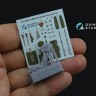 Quinta Studio QR+48062 Катапультное кресло К-36ДМ Серии 2 (позднее) (для МиГ-29, МиГ-31, Су-27, Су-33, Су-34 после 2008г.) (Для всех моделей) 1/48