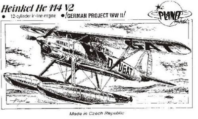 Planet Models PLT036 Heinkel He114 V2 1/72