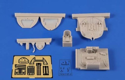 CMK 7434 F4F-4 Wildcat Interior Set (AIRFIX) 1/72