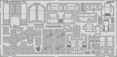 Eduard 73807 SET B-29 interior (H. 2000 / ACAD) 1/72