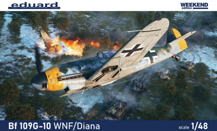 Eduard 84182 Bf 109G-10 WNF/Diana (Weekend edition) 1/48