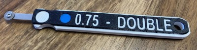 Be Izzi BIZRIVD075 Riveter 0.75 mm DOUBLE (for 1/48, 1/32)