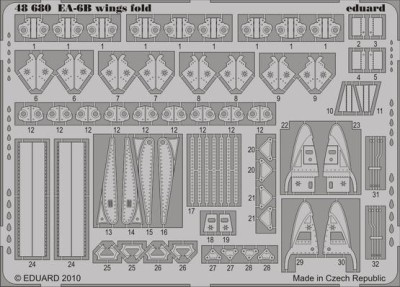Eduard 48680 EA-6B wing fold