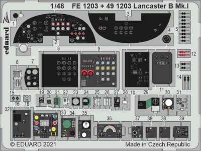 Eduard FE1203 Lancaster B Mk.I (HKM) 1/48