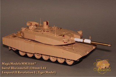 Magic Models MM35167 Rheinmetall Rh 120mm L/44. Leopard II Revolution I (Tiger Model) 1/35