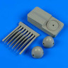 QuickBoost QB48589 Me 410 propeller w/tool 1/48